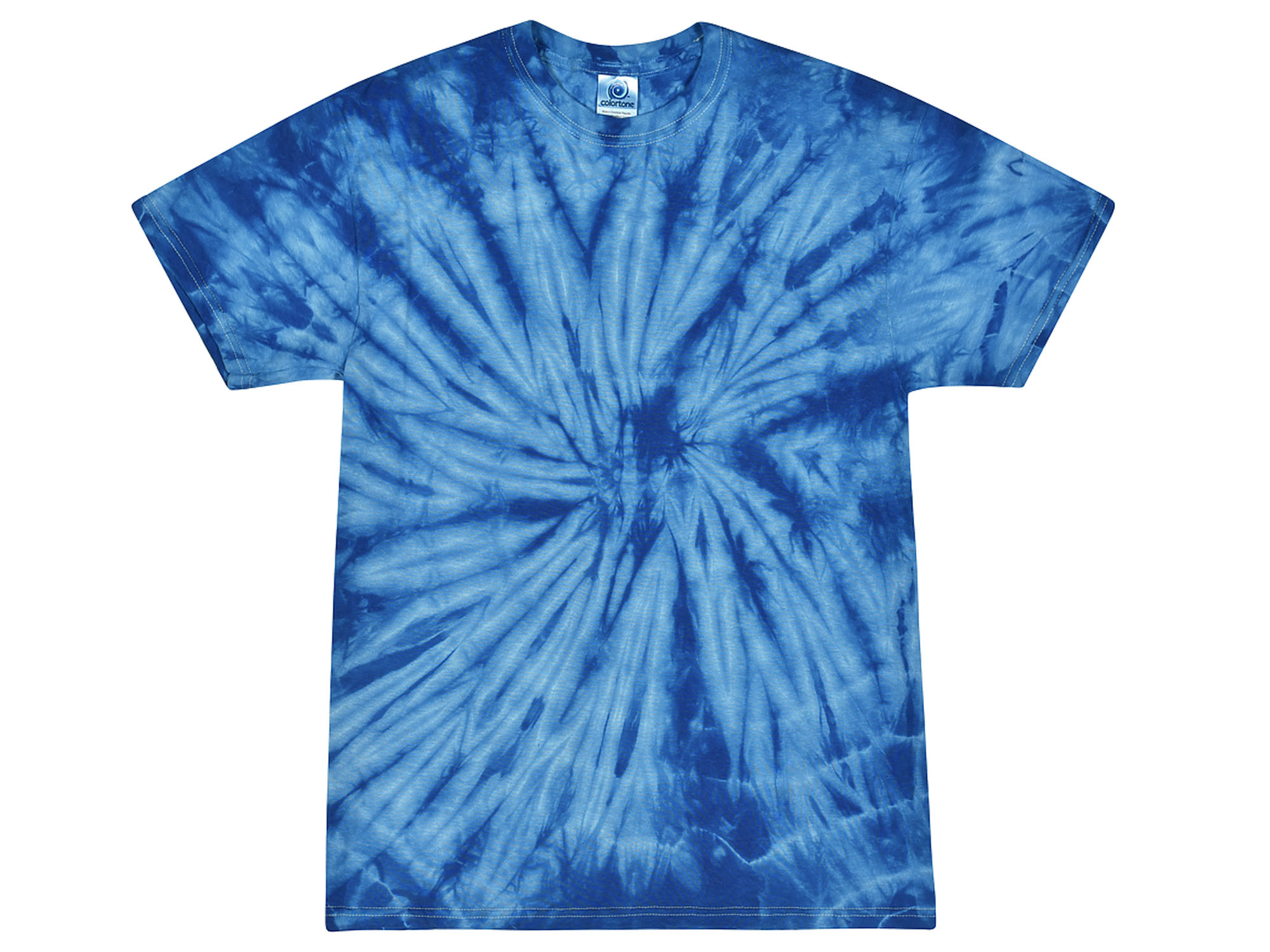 Printed T-shirt - Blue/tie-dye - Kids