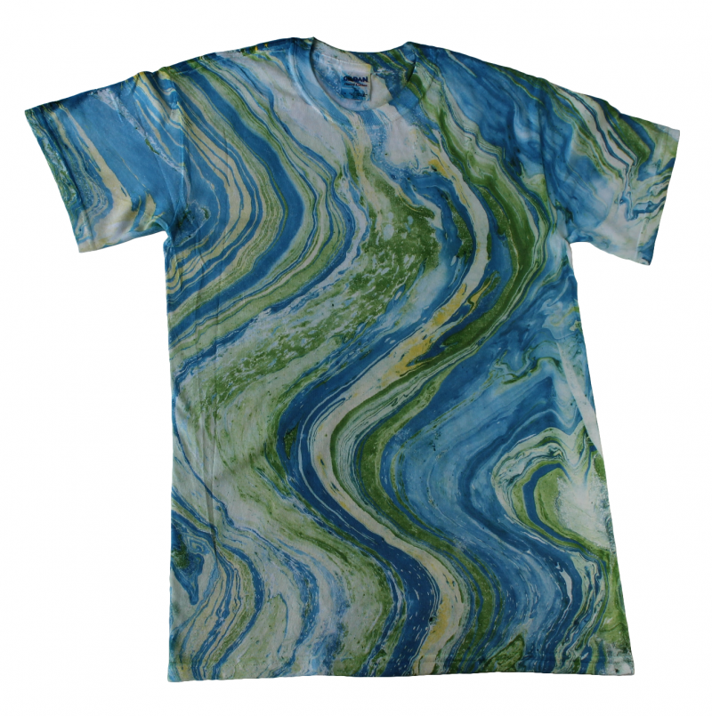 Marble-Lime – Tie Dye Space