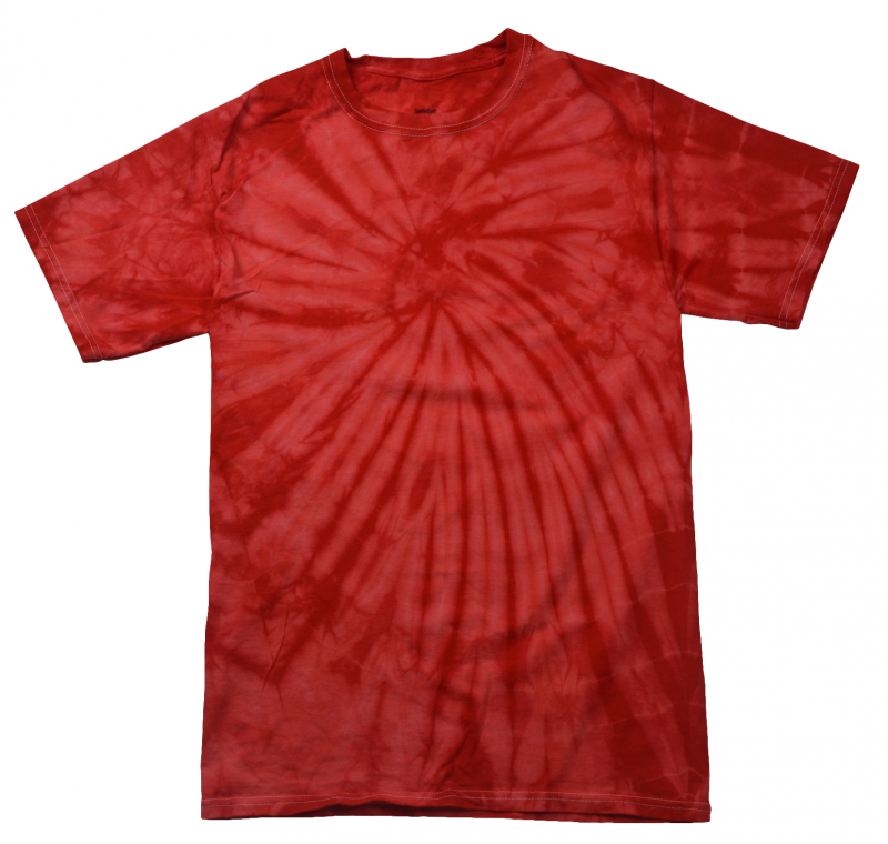 Red Spider Tie Dye T-Shirt - Tie Dye Space