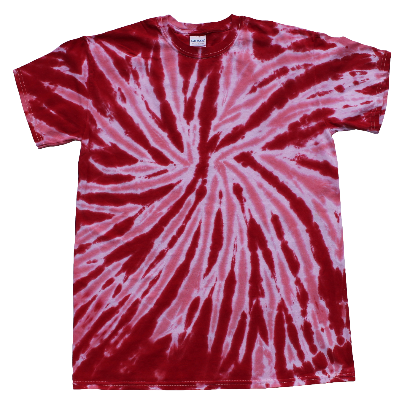 Twist Red Tie Dye T-Shirt | Tie Dye Space