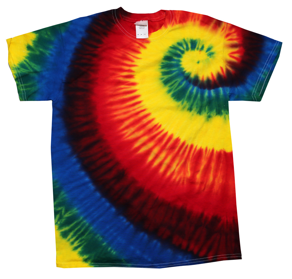 Rainbow Burst Tie Dye T-Shirt – Tie Dye Space