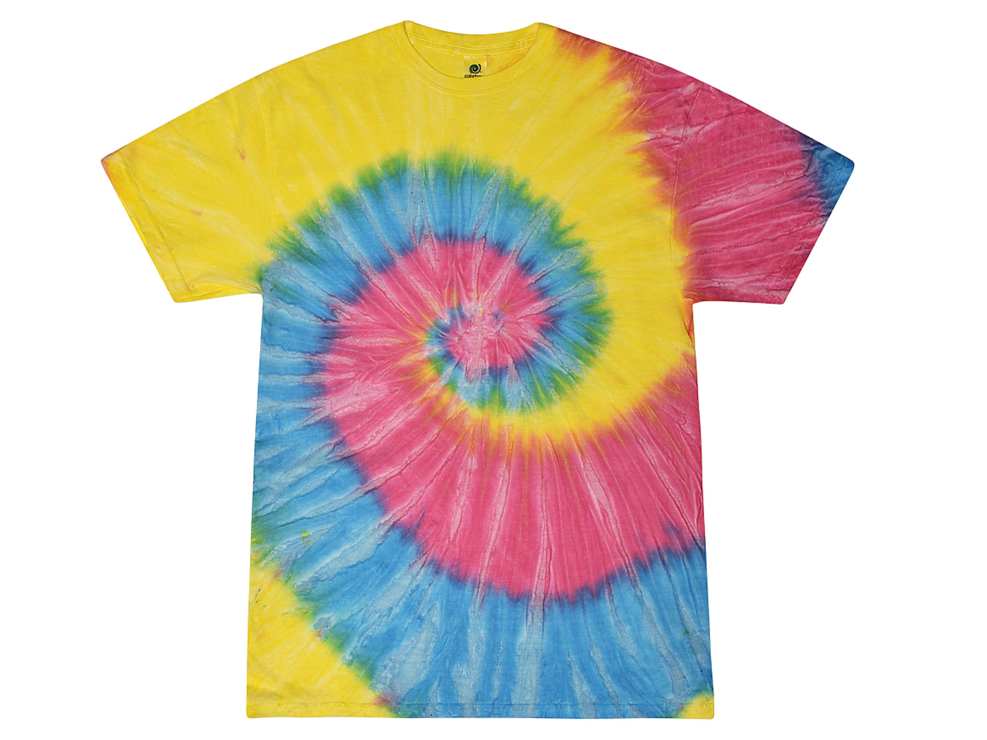 Sunshine Tie Dye T-Shirt | Colortone T-Shirts | Tiedyespace.com